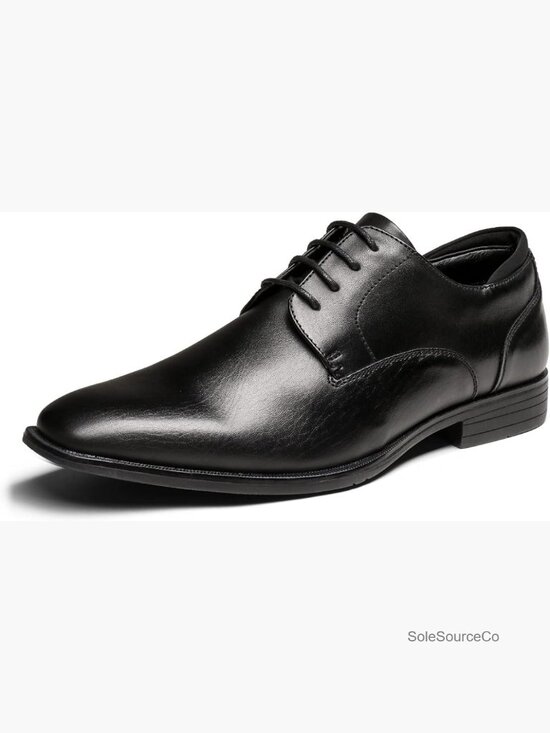 Men\'s Dress Oxfords Plain Toe Lace Up Shoes Comfort Foam Insole Non Slip main image 6